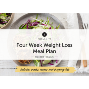 Formulite 4 Week Weight Loss Shakes Meal Planner